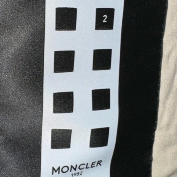MONCLER Genius Sandy White Down Jacket - Picture 5 of 6
